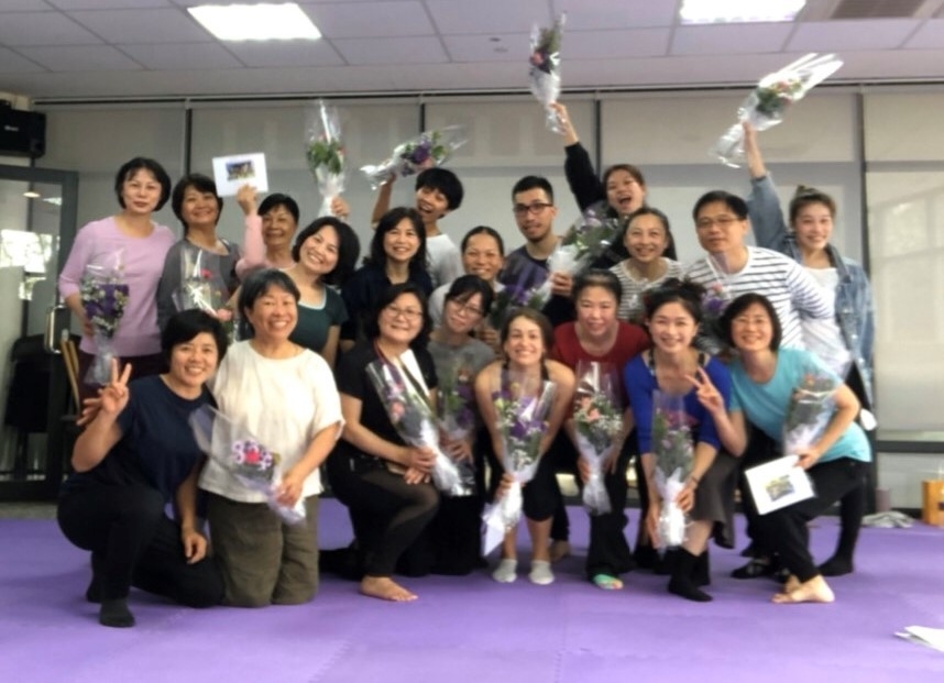 2020<br>慶雲教室舉辦國際GYROKINESIS®師資培訓一階課程第一梯次