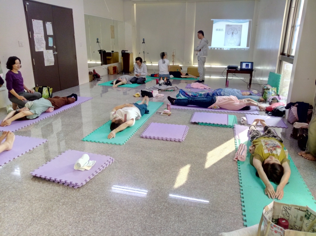 2019年<br>慶雲教室舉辦認識脊椎保健課