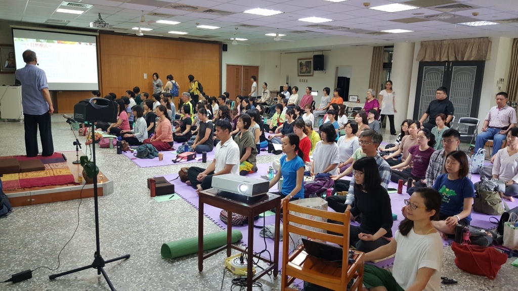 108年慶雲教室舉辦邱顯峰老師自然療法講座