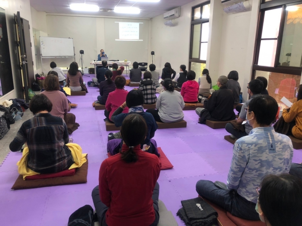 110年慶雲教室舉辦陳大正老師半日禪修營講座